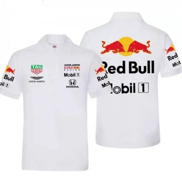 Red Bull Racing 2021 Team White POLO T-shirt