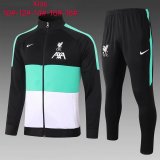 Kids Liverpool Jacket + Pants Training Suit Black 2020/21