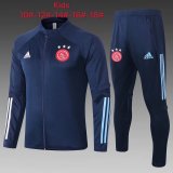Kids Ajax Jacket + Pants Training Suit Navy 2020/21