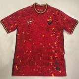 AS Roma Red Training Short Jersey 2020/21
