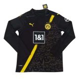 Borussia Dortmund Away Soccer Jerseys Long Sleeve Mens 2020/21