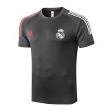 Real Madrid Short Training Grey Soccer Jerseys Mens 2020/21