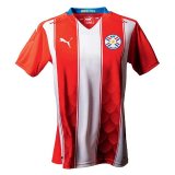2022 Paraguay Home Soccer Jersey