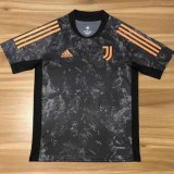 Juventus Goalie Soccer Jerseys Black Mens 2020/21