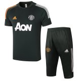 Manchester United Short Training Suit Green 2020/21