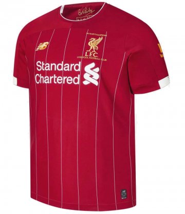 2019/20 Liverpool Champions Home Soccer Jersey