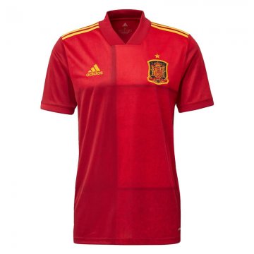 Spain Home Soccer Jerseys Mens 2020
