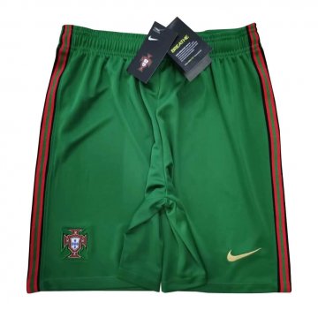 Portugal Home Green Soccer Jerseys Shorts Mens 2020