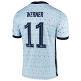 WERNER #11 Chelsea Away Soccer Jersey 2020/21 (UCL Font)