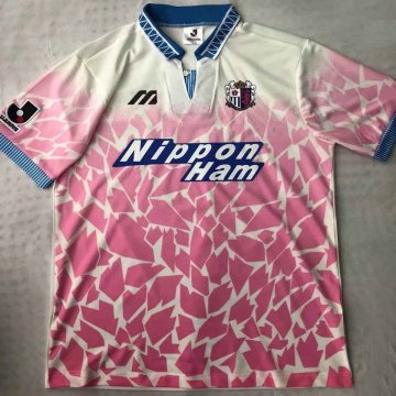 Cerezo Osaka Retro White And Pink Soccer Jerseys Mens 1994