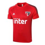 Sao Paulo FC Short Training Red Soccer Jerseys Mens 2020/21