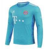 Bayern Munich Goalkeeper Blue Jersey Long Sleeve Mens 2020/21