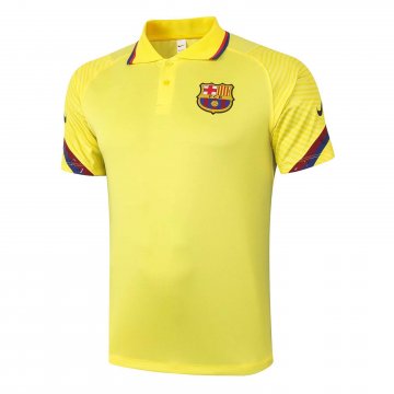 Barcelona Polo Shirt Yellow 2020/21