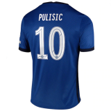 PULISIC #10 Chelsea Home Soccer Jersey 2020/21 (UCL Font)