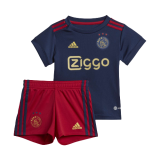 Ajax Away Soccer Jerseys Kit Kids 2022/23