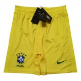 Brazil Home Soccer Jerseys Shorts Mens 2020