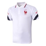 France Polo Shirt White 2020/21