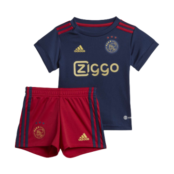 Ajax Away Soccer Jerseys Kit Kids 2022/23