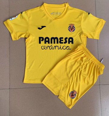 Villarreal Home Soccer Jerseys Kit Kids 2020/21