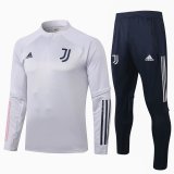 Juventus Training Suit Light Grey 2020/21