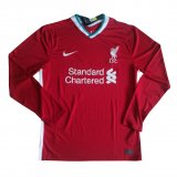 Liverpool Home Jersey Long Sleeve Mens 2020/21