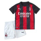 AC Milan Home Soccer Jerseys Kit Kids 2020/21