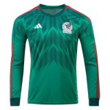 2022 Mexico Home long sleeve Soccer Jersey