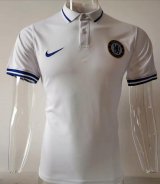 2020/21 Chelsea White Polo Short Jersey