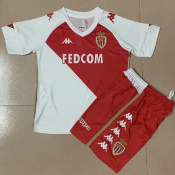 AS Monaco Home Soccer Jerseys Kit Kids 2020/21