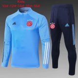 Kids Ajax Training Suit Blue 2020/21
