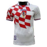 Croatia Home Retro Soccer Jerseys Mens 1998