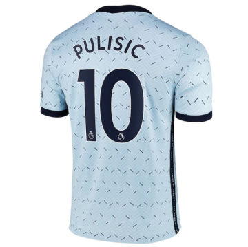 PULISIC #10 Chelsea Away Soccer Jersey 2020/21 (League Font)