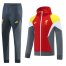 2021-2022 Liverpool Hoodie Jacket + Pants Training Suit Grey