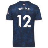 WILLIAN #12 Arsenal Third Soccer Jerseys Mens 2020/21(League Font)