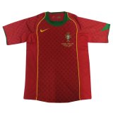 Portugal Retro Home Soccer Jerseys Mens 2004