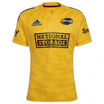 2022 Hurricanes Home Yellow Rugby Jersey