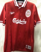 Liverpool Retro Home Soccer Jerseys Mens 1996-1997