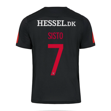 SISTO 7 FC Midtjylland Home Soccer Jerseys Mens 2020/21