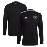 2021 Inter Miami Black Long Sleeve Soccer Jersey