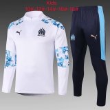 Kids Olympique Marseille Training Suit White 2020/21