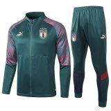 Italy Jacket + Pants Training Suit Green 2019/20