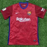 Barcelona Goalie Soccer Jerseys Red Mens 2020/21
