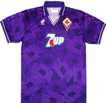 ACF Fiorentina Retro Home Soccer Jerseys Mens 1992-1993