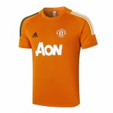 Manchester United Short Training Jersey Orange 2020/21