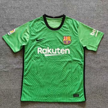 Barcelona Goalie Soccer Jerseys Green Mens 2020/21