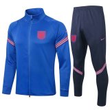 England Jacket + Pants Training Suit Blue 2020/21