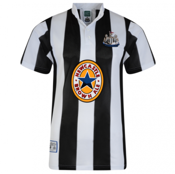 Newcastle United Retro Home Soccer Jerseys Mens 1995-1997