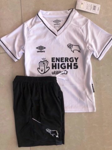 Derby County Home Kids Football Kit 20/21