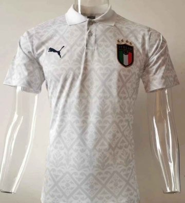 Italy Polo Shirt White 2020