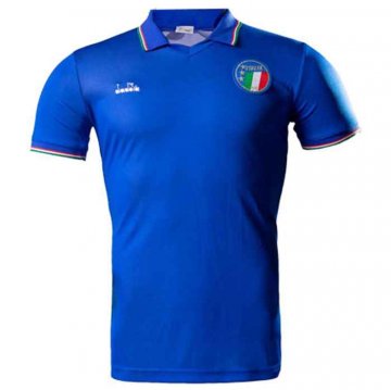 Italy Retro Home Soccer Jerseys Mens 1990